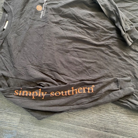 Simply Southern Halloween Long Sleeve Shirt / Size Med/ J-1 - Picture 4 of 5
